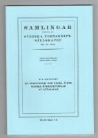 En fornsvensk och n&aring;gra &auml;ldre danska &ouml;vers&auml;ttningar av Gutasagan