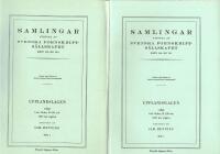 Upplandslagen enligt Cod. Holm. B 199 och 1607 &aring;rs utg&aring;va (2 h&auml;ften)