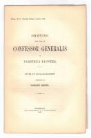 Ordning vid val af confessor generalis i Vadstena kloster