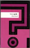 Vad &auml;r spr&aring;k?