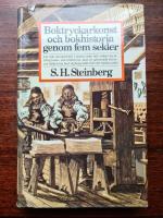 Boktryckarkonst och bokhistoria genom fem sekler