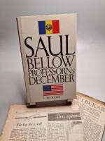 SAUL BELLOW PROFESSORNS DECEMBER