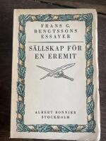 S&auml;llskap f&ouml;r en eremit