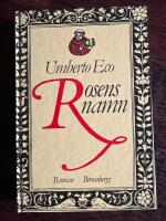 Rosens namn - roman