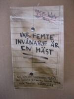 Var femte inv&aring;nare &auml;r en h&auml;st - Svenska kommunslogans