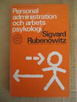 Personaladministration och arbetspsykologi