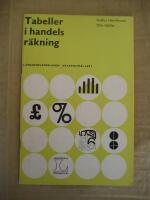 Tabeller i handelsr&auml;kning