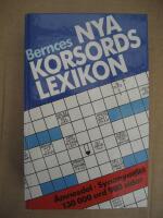 Bernces nya korsordslexikon : &auml;mnesdel och synonymdel
