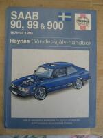 Saab 90, 99 & 900  1979 till 1993 Haynes G&ouml;r-det-sj&auml;lv-handbok (svenske utgava)