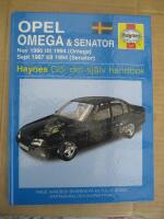 Opel Omega & Senator - [nov 1986 till 1994 (Omega), sept 1987 till 1994 (Senator)] : Haynes - g&ouml;r-det-sj&auml;lv-handbok