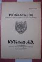 W. Weibulls illustrerade &aring;rsbok 1938 + Priskatalog med h&ouml;stuts&auml;den