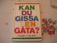 Kan du gissa en g&aring;ta? - Roliga g&aring;tor  f&ouml;r alla &aring;ldrar