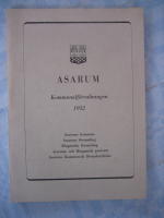 Asarum Kommunalf&ouml;rvaltningen 1952