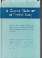 A Concise Dictionary of English Slang