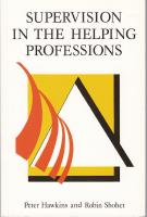 Supervision in the helping professions