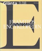 Gl&auml;nta 3(2008) Framtidsencyklopedin