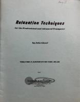 Relaxation Techniques volume 3