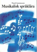 Musikalisk spr&aring;kl&auml;ra