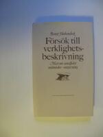 F&ouml;rs&ouml;k till verklighetsbeskrivning : mest om samspelet m&auml;nniska-omgivning