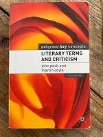 Literary terms and criticism