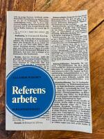 Referensarbete