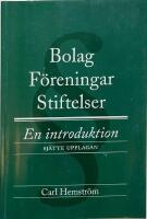 Bolag, f&ouml;reningar, stiftelser : en introduktion