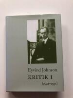 Kritik. 1, 1921-1931