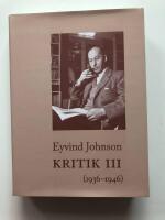 Kritik III (1936&ndash;1946)