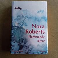 Flammande skyar