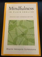 Mindfulness in plain english