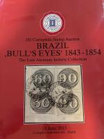 181 Corinphila stamp auction Brazil Bull's Eyes 1843-1854