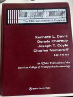 Neuropsychopharmcology - The fifth Generation of Progress