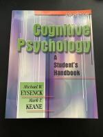 Cognitive Psychology Ed4