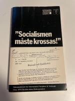 "Socialismen m&aring;ste krossas!" : dokumenten om hur International telephone & telegraph corp. (ITT) f&ouml;rs&ouml;kte st&ouml;rta Chiles president : [de dokument som &aring;terges i denna bok har &ouml;versatts fr&aring;n Documentos secretos de la ITT]