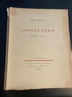 Anders Zorn 1894-1920