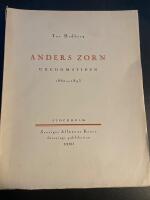 Anders Zorn Ungdomstiden 1860-1893