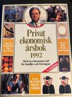 Privatekonomisk &aring;rsbok 1992