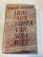 Hon vars hj&auml;rta var som mitt : Dan Andersson och M&auml;rta Larsson - en k&auml;rlekshistoria