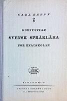 Kortfattad svenska spr&aring;kl&auml;ra f&ouml;r realskolan