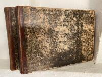 Pittoreskt universum eller taflor ur hela den k&auml;nda v&auml;rlden Del I och II St&aring;lgravuren ur Bibliografiska Institutets Konstanstalt i Hildburghausen, Amsterdam, Paris & Philadelphia