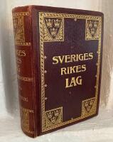 Sveriges Rikes Lag Gillad och antagen p&aring; Riksdagen 1734 af Konungen stadf&auml;stad den 23 Januari 1736 Nationalupplaga