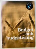 Budget och budgetering, bok med eLabb