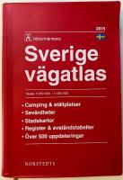 Sverige v&auml;gatlas 2015 Motorm&auml;nnen : 1:250000-1:400000