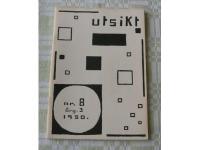 Utsikt. Nr 8. &Aring;rg&aring;ng 3. 1950