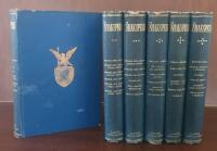 Shaksperes dramatiska arbeten 1-12 (6 band) med f&ouml;rfattaren Carl Schills namnteckning