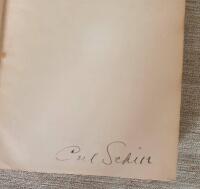 Shaksperes dramatiska arbeten 1-12 (6 band) med f&ouml;rfattaren Carl Schills namnteckning