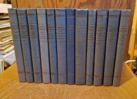 Frank Heller : 12 b&ouml;cker (Herr Collins s&auml;llsamma &auml;ventyr, Herr Collins aff&auml;rer i London, Herr Collin contra Napoleon, Storhertigens finanser, Storhertigens senare finanser, Storhertigens efterl&auml;mnade finanser, I hasardens huvudstad, Du d&aring;re i denna natt ..., Kejsarens gamla kl&auml;der, Marco Polos millioner, F&ouml;rbannelse &ouml;ver de otrogna!, Den tusen och andra natten - En arabesk)