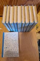 Frank Heller : 12 b&ouml;cker (Herr Collins s&auml;llsamma &auml;ventyr, Herr Collins aff&auml;rer i London, Herr Collin contra Napoleon, Storhertigens finanser, Storhertigens senare finanser, Storhertigens efterl&auml;mnade finanser, I hasardens huvudstad, Du d&aring;re i denna natt ..., Kejsarens gamla kl&auml;der, Marco Polos millioner, F&ouml;rbannelse &ouml;ver de otrogna!, Den tusen och andra natten - En arabesk)