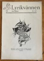 Lyrikv&auml;nnen. Nr. 1 1957