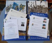 J&auml;mtlands f&auml;ltj&auml;garregemente - regementet, bygden och staden. 1-4. (Komplett: 4 volymer).